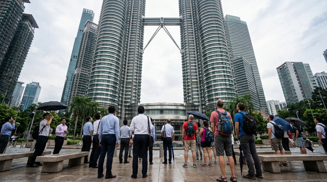 Découvrez la hauteur impressionnante des tours petronas