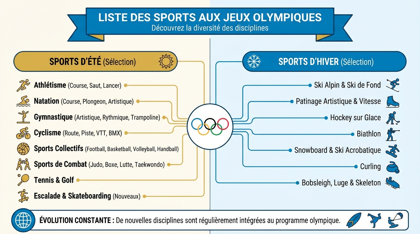 Disciplines des jeux d'hiver