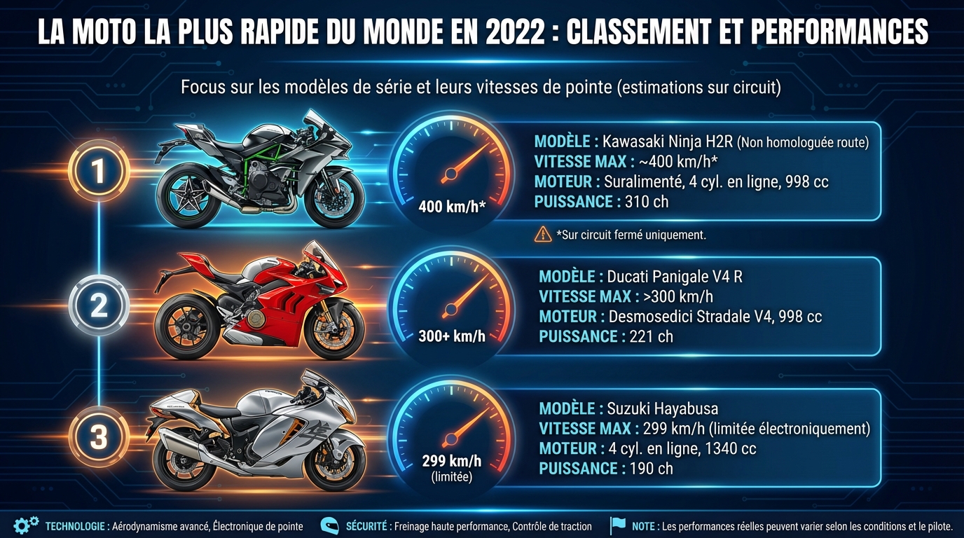 Détails sur la Kawasaki H2R