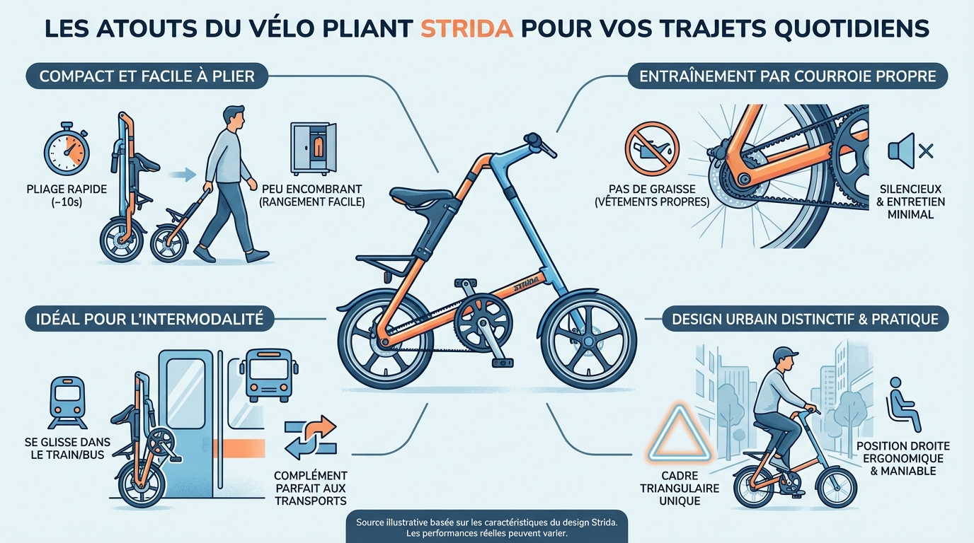 Comparatif avec d'autres vélos pliants