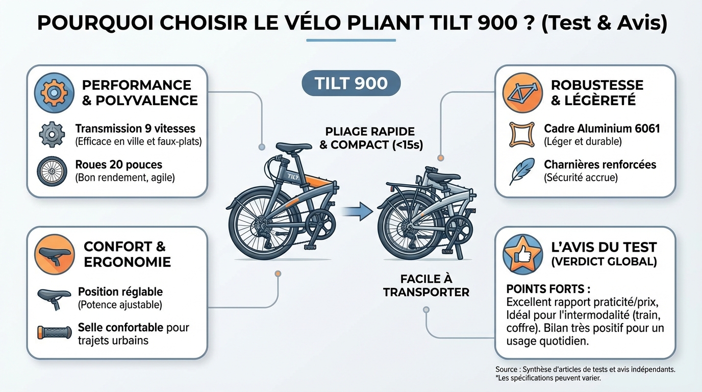 Inconvénients du Tilt 900