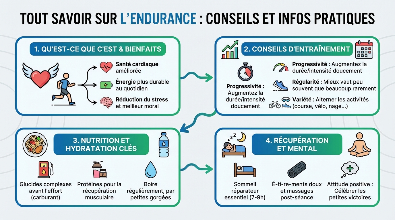 Tout savoir sur l'endurance : conseils et infos pratiques 3 Les bienfaits de l'endurance