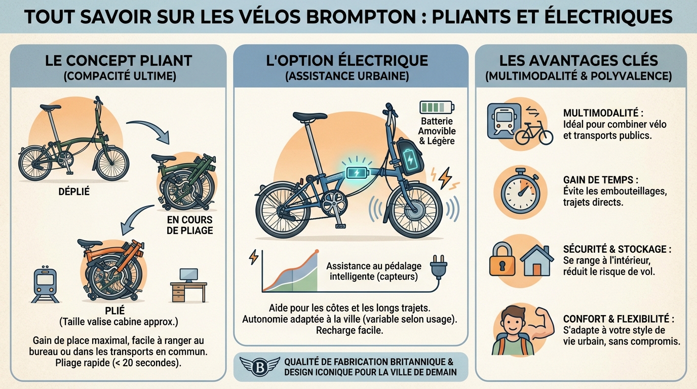 Pourquoi choisir un vélo Brompton ?