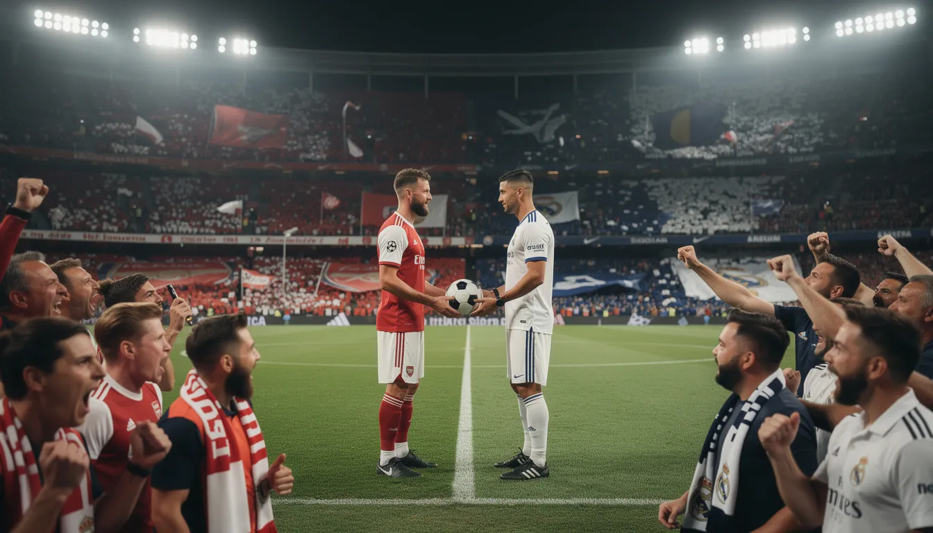Arsenal et real madrid : une rivalité historique