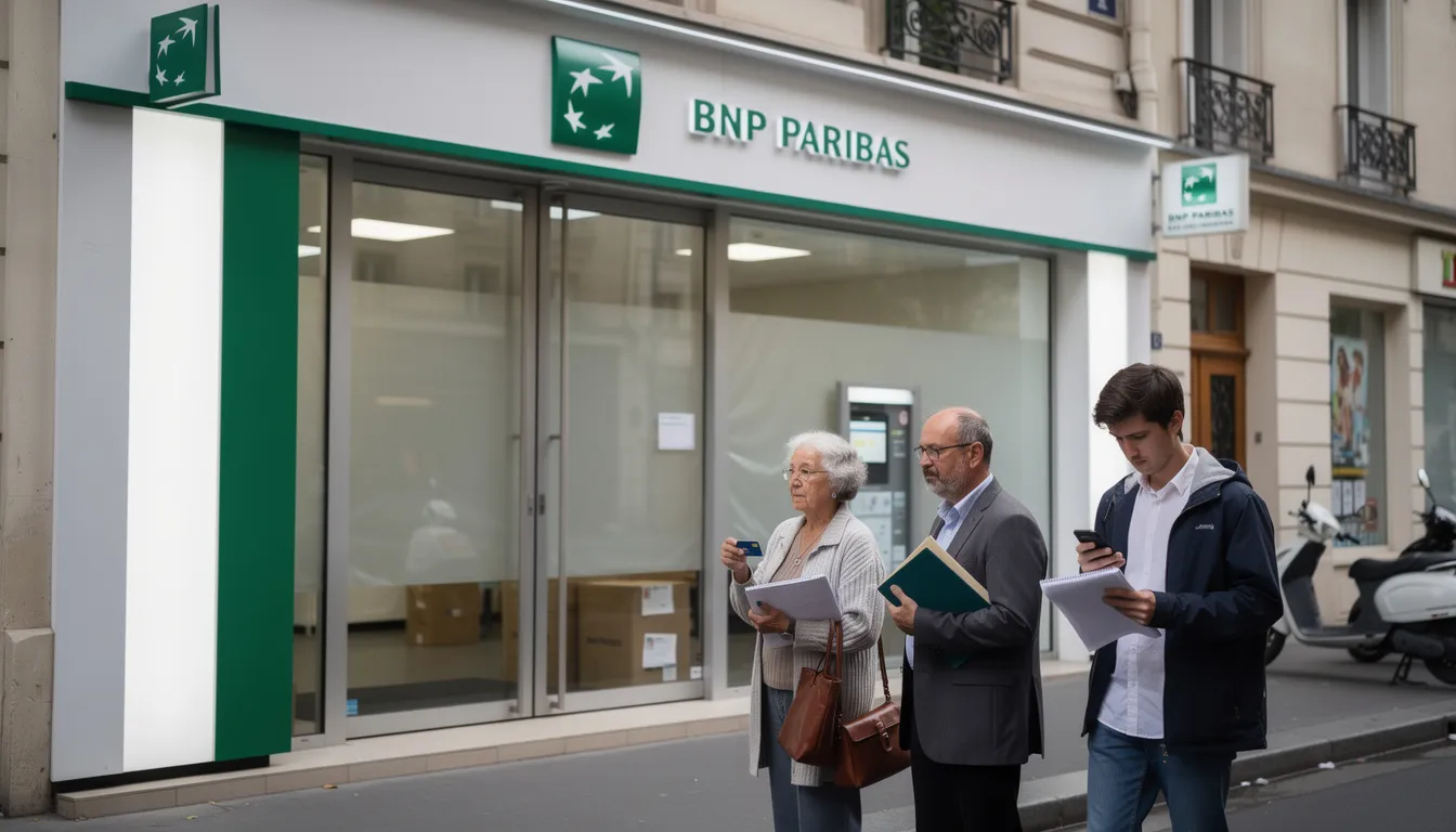 Comprendre la fermeture des agences BNP paribas en 2023