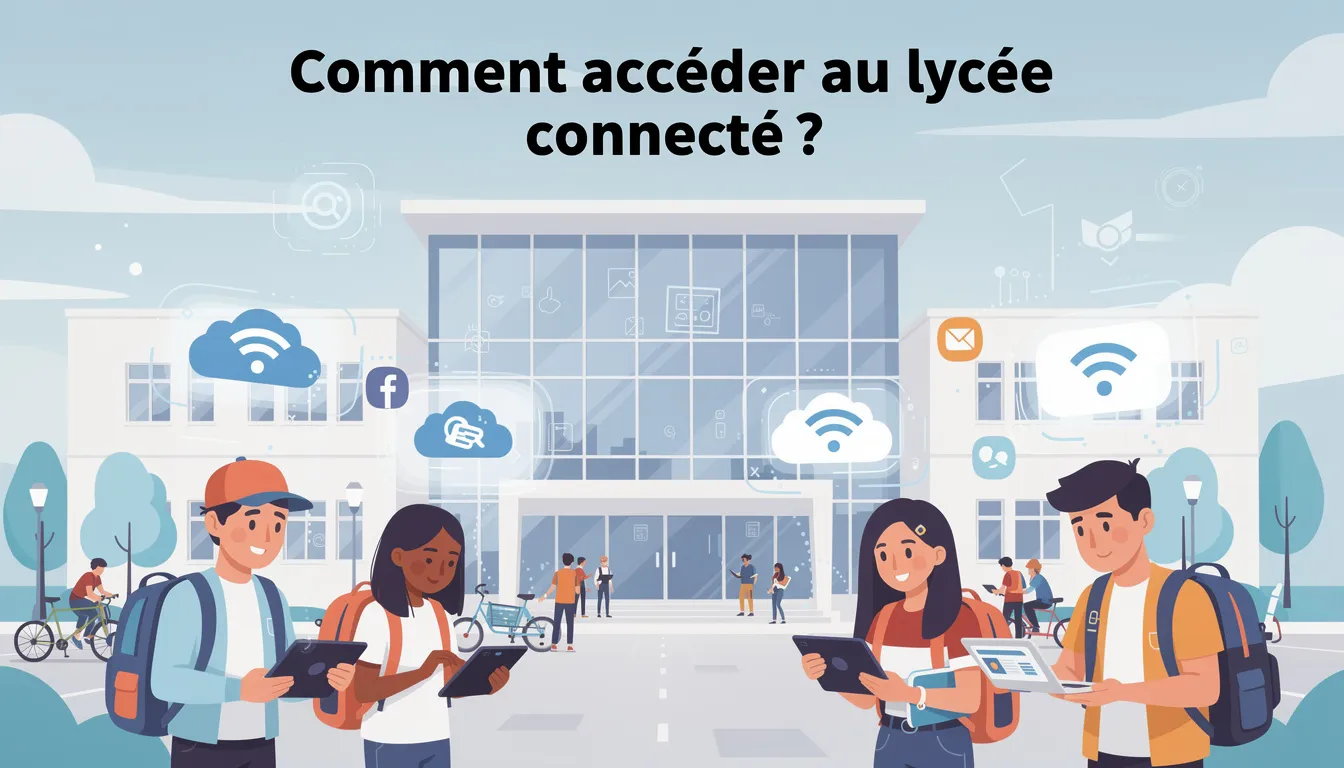 Découvrez le lycée connecté : une nouvelle manière d'apprendre 3 Comment accéder au lycée connecté ?