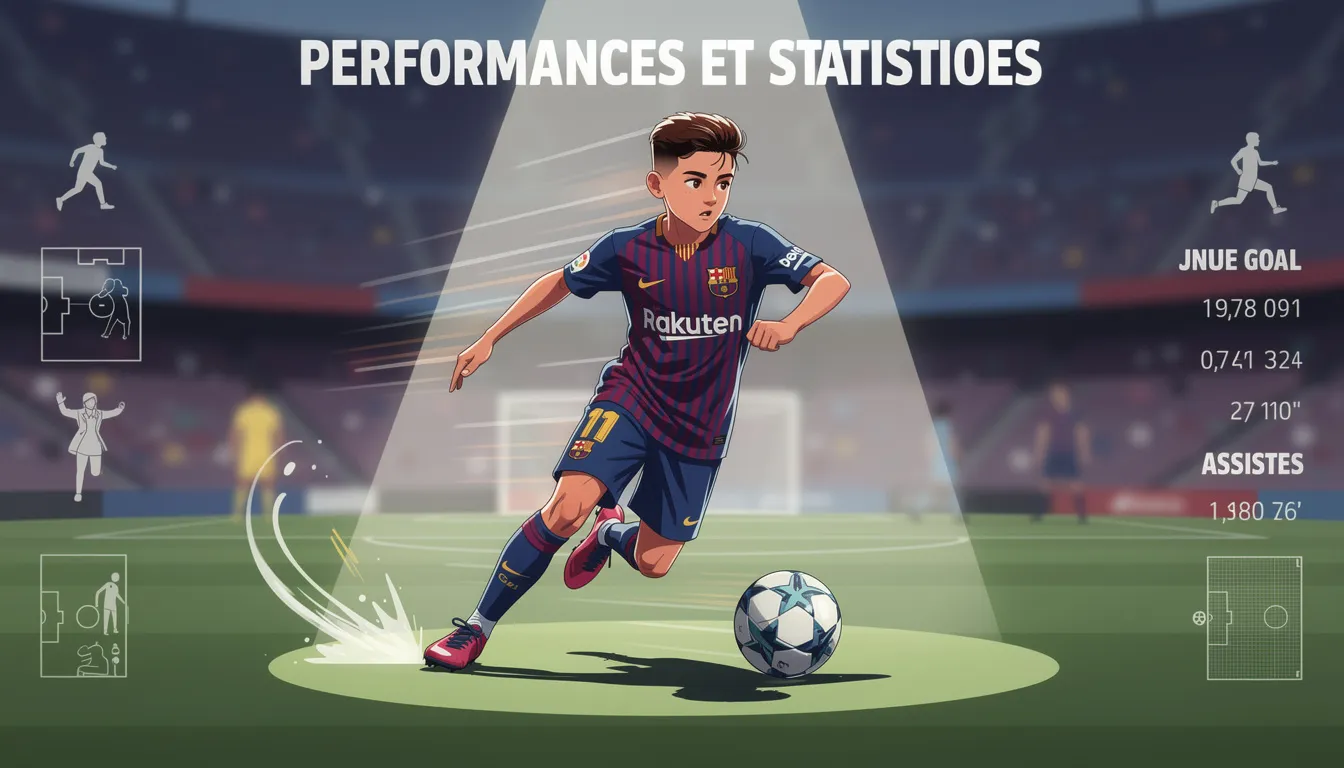 Lamine yamal : le jeune prodige du FC barcelone 3 Performances et statistiques
