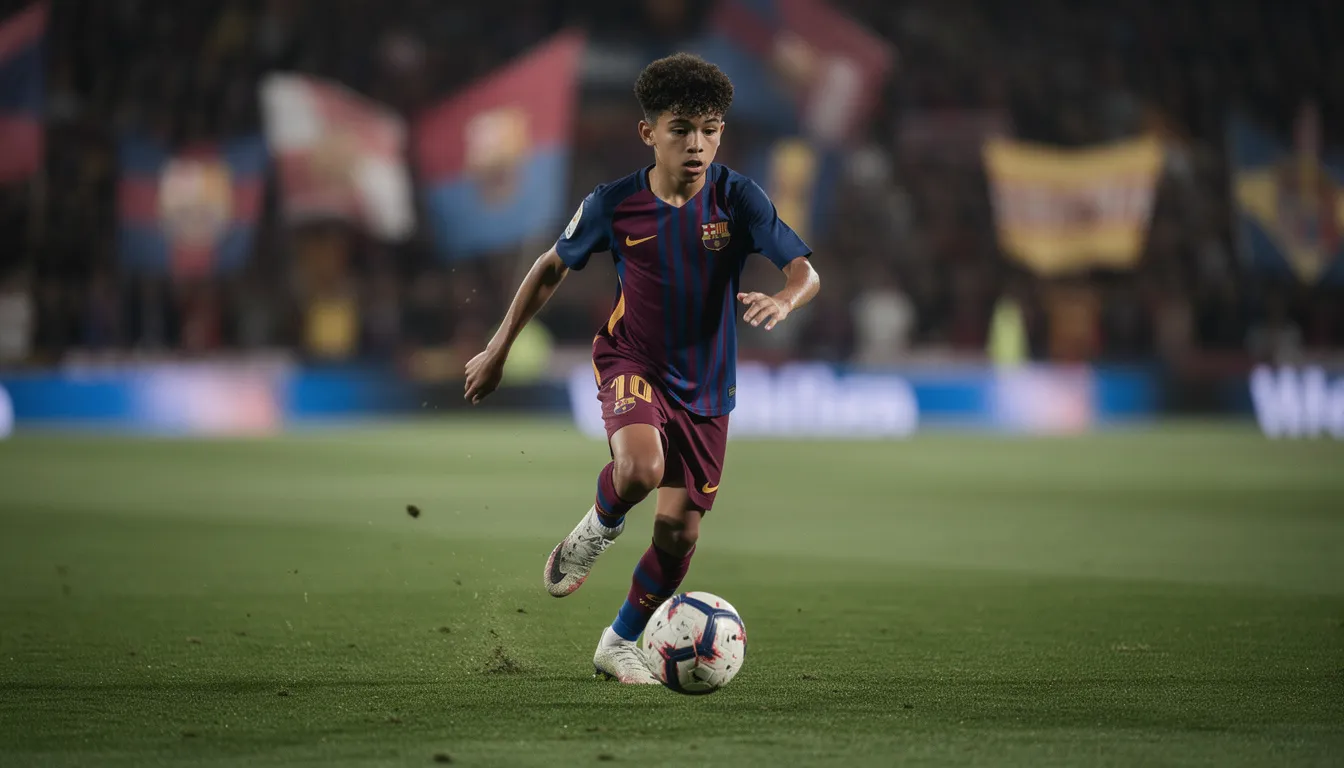 Lamine yamal : le prodige du FC barcelone à suivre