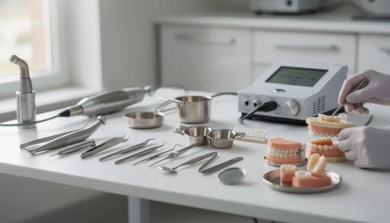 Le matériel de laboratoire dentaire capdentaire indispensable