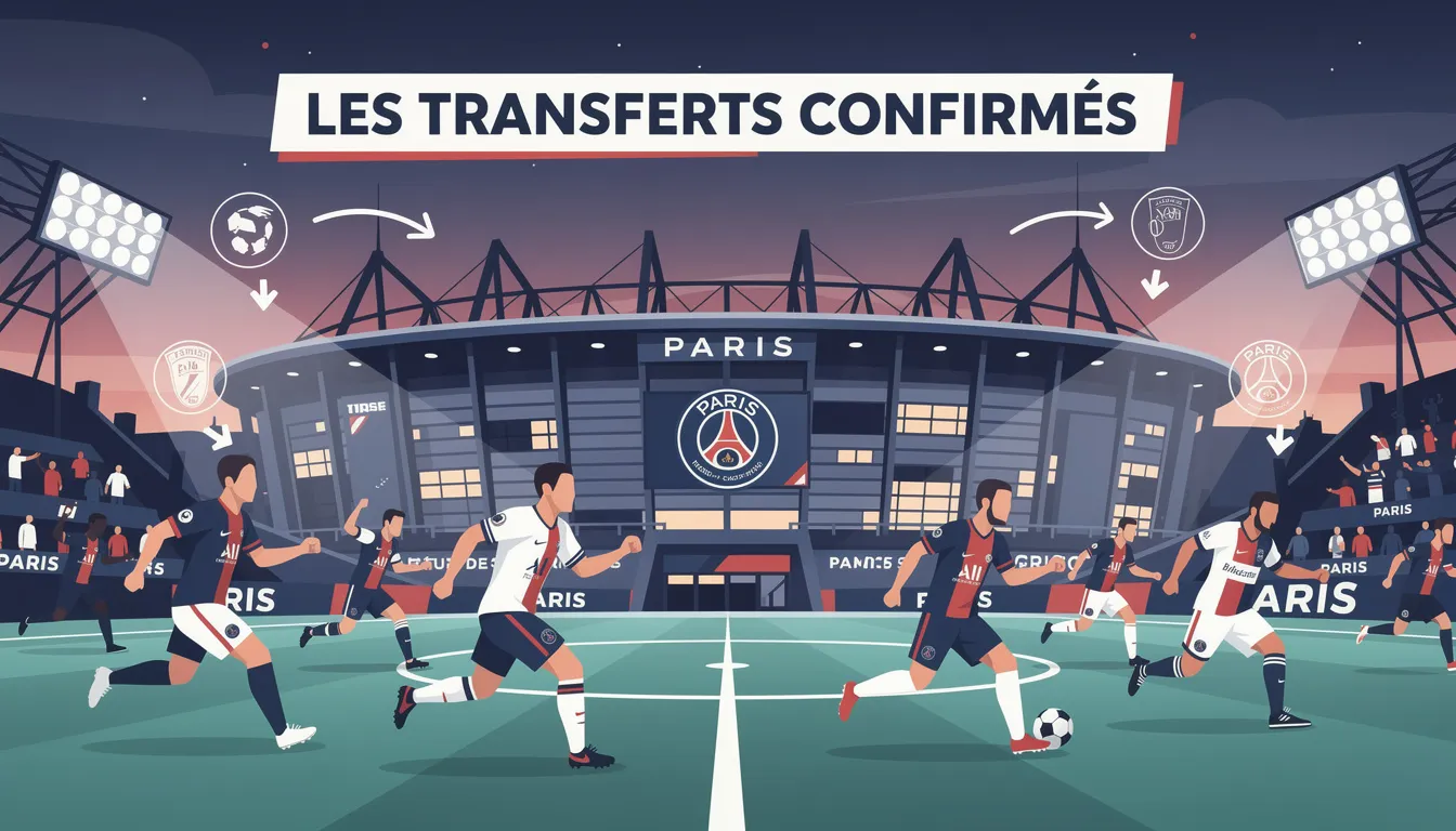 Les transferts confirmés