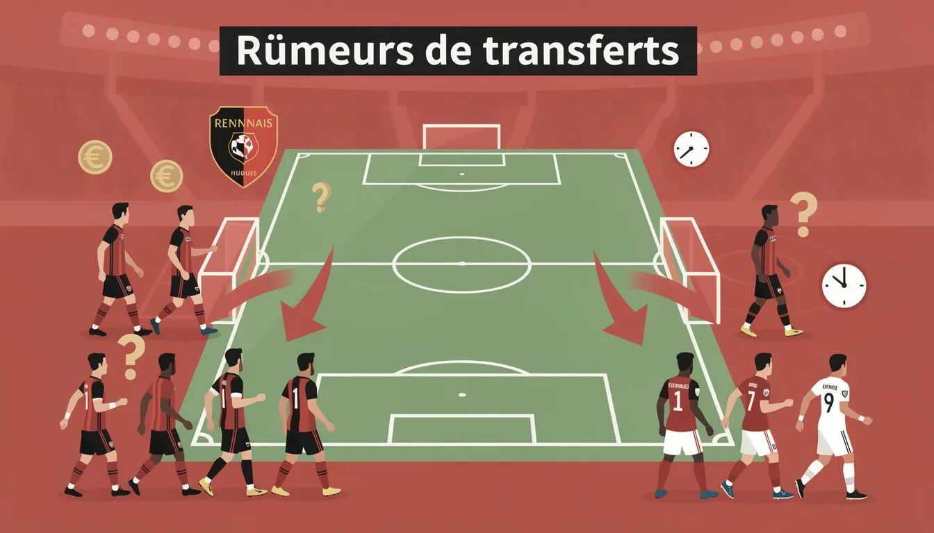Mercato rennes : toutes les rumeurs et transferts à suivre 3 Rumeurs de transferts