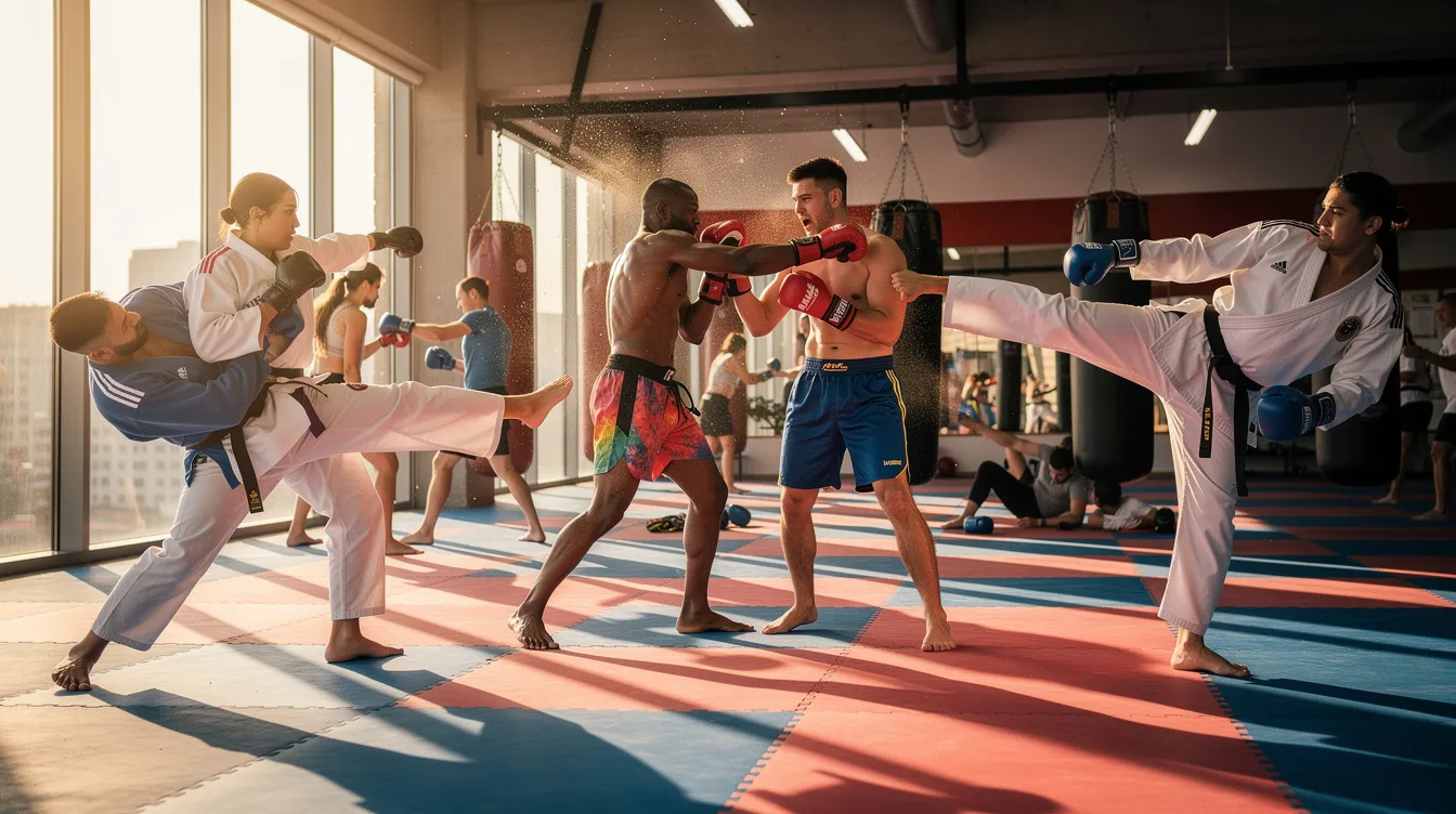 Les principales disciplines de sport de combat
